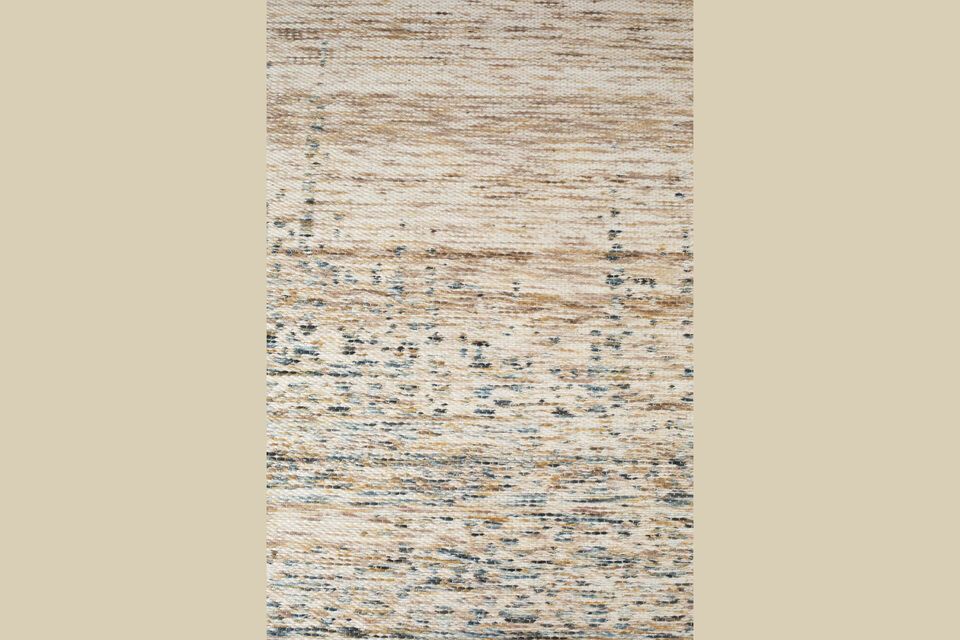 Vloerkleed 170x240 cm in beige wol Max - 6