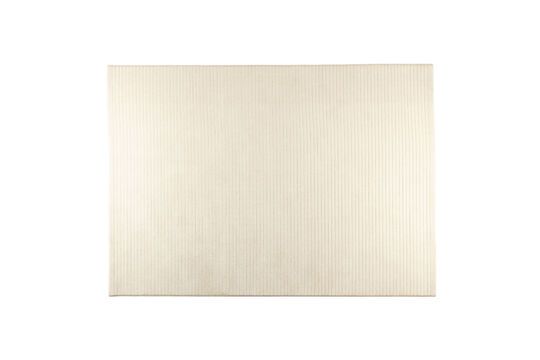 Vloerkleed 200x290 cm in beige stof Shore Productfoto