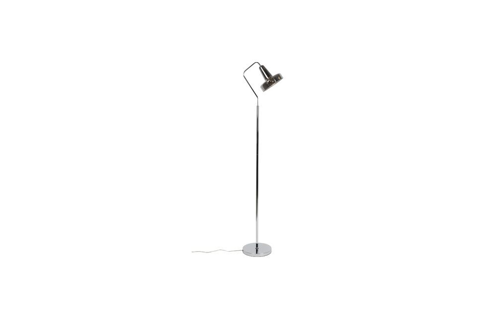 Vloerlamp van grijs glas Anshin - 2