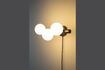 Miniatuur Wandlamp van wit glas Monica 2