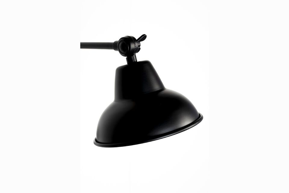 Wandlamp zwart ijzer Xavi - 2