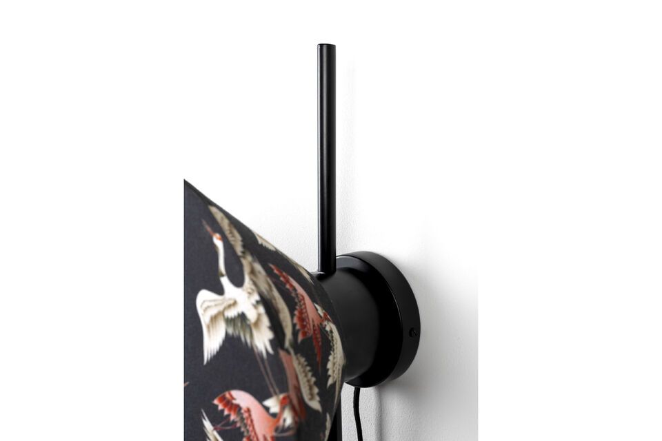 Wandlamp zwart metaal Jaylee - 7