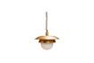 Miniatuur Wauw gouden metalen hanglamp 1