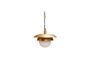 Miniatuur Wauw gouden metalen hanglamp Productfoto