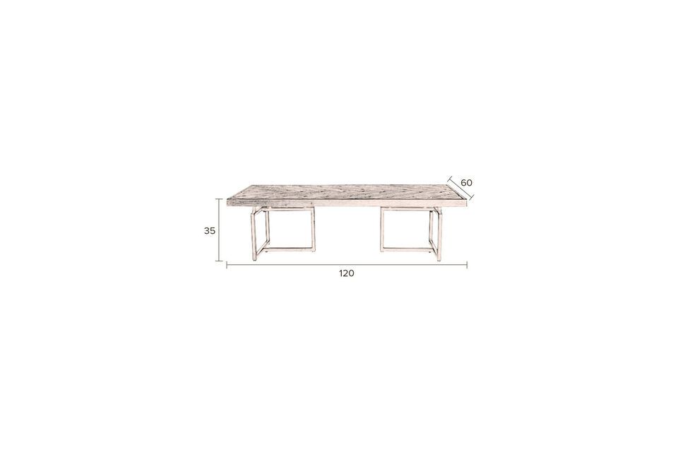 Zwart houten salontafel Class - 5