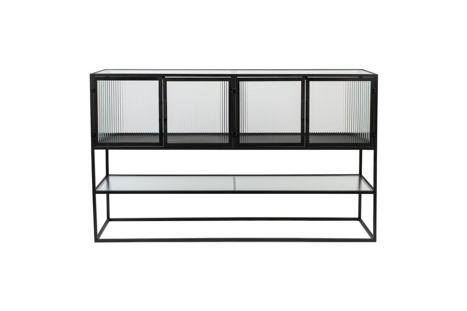 Zwart ijzeren dressoir Boli - 8