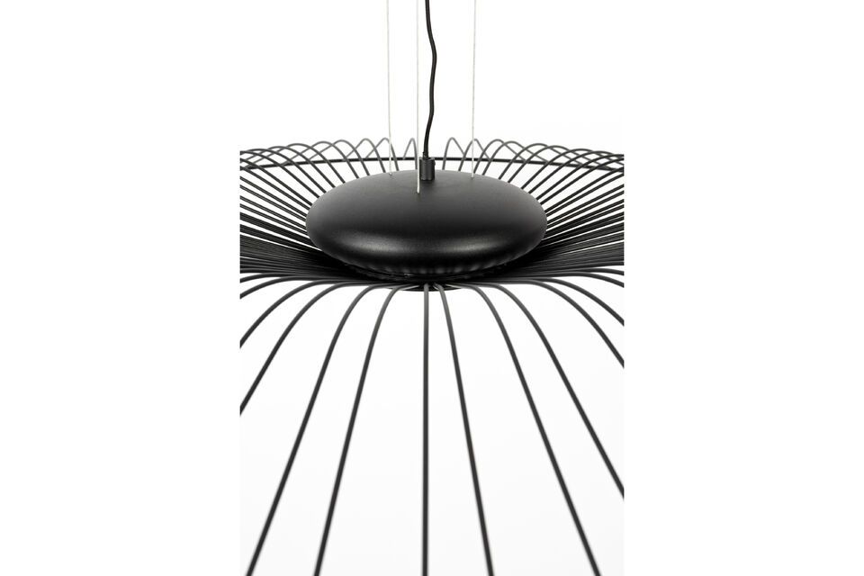 Zwart metalen hanger Spider - 6