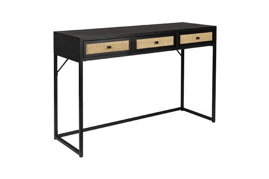 Zwart rotan console Guuji Productfoto