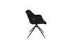 Miniatuur Zwart stoffen fauteuil Doulton 7