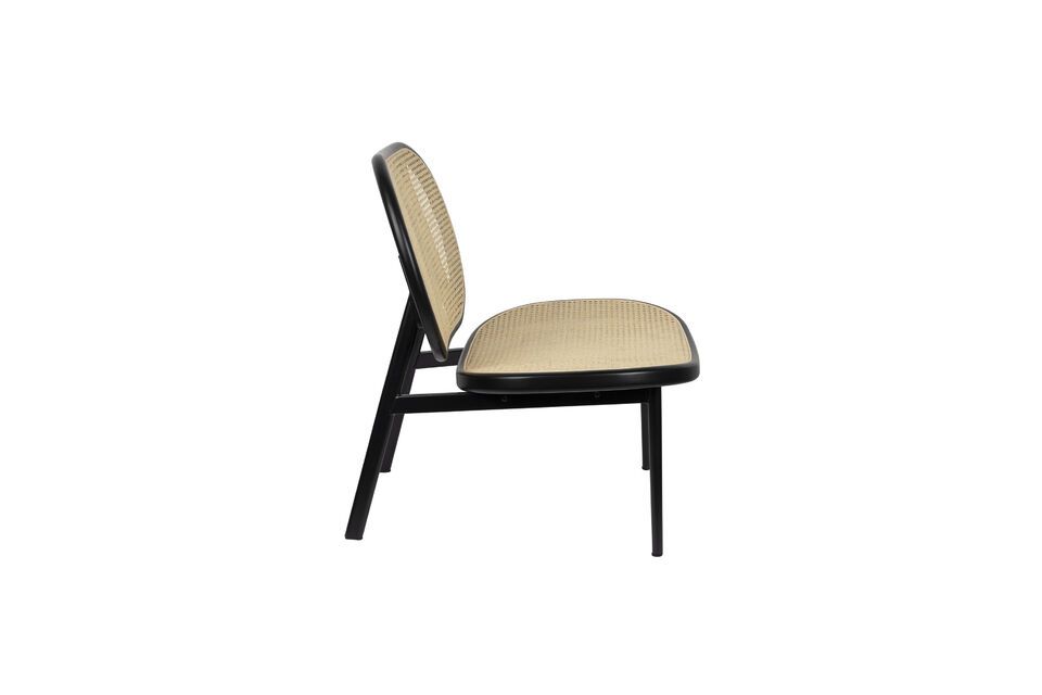 Zwarte stoffen fauteuil Spike - 10