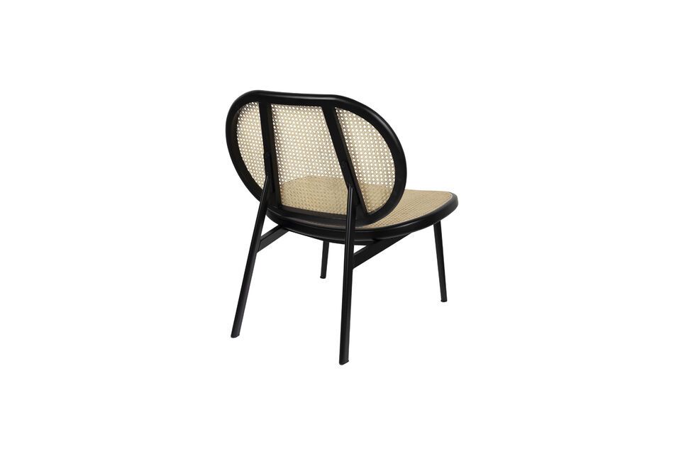 Zwarte stoffen fauteuil Spike - 11