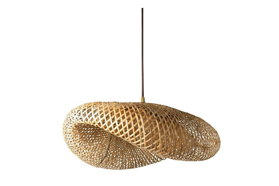 Ontdek de natuurlijke elegantie en lichtheid van bamboe met onze nieuwste hanglamp